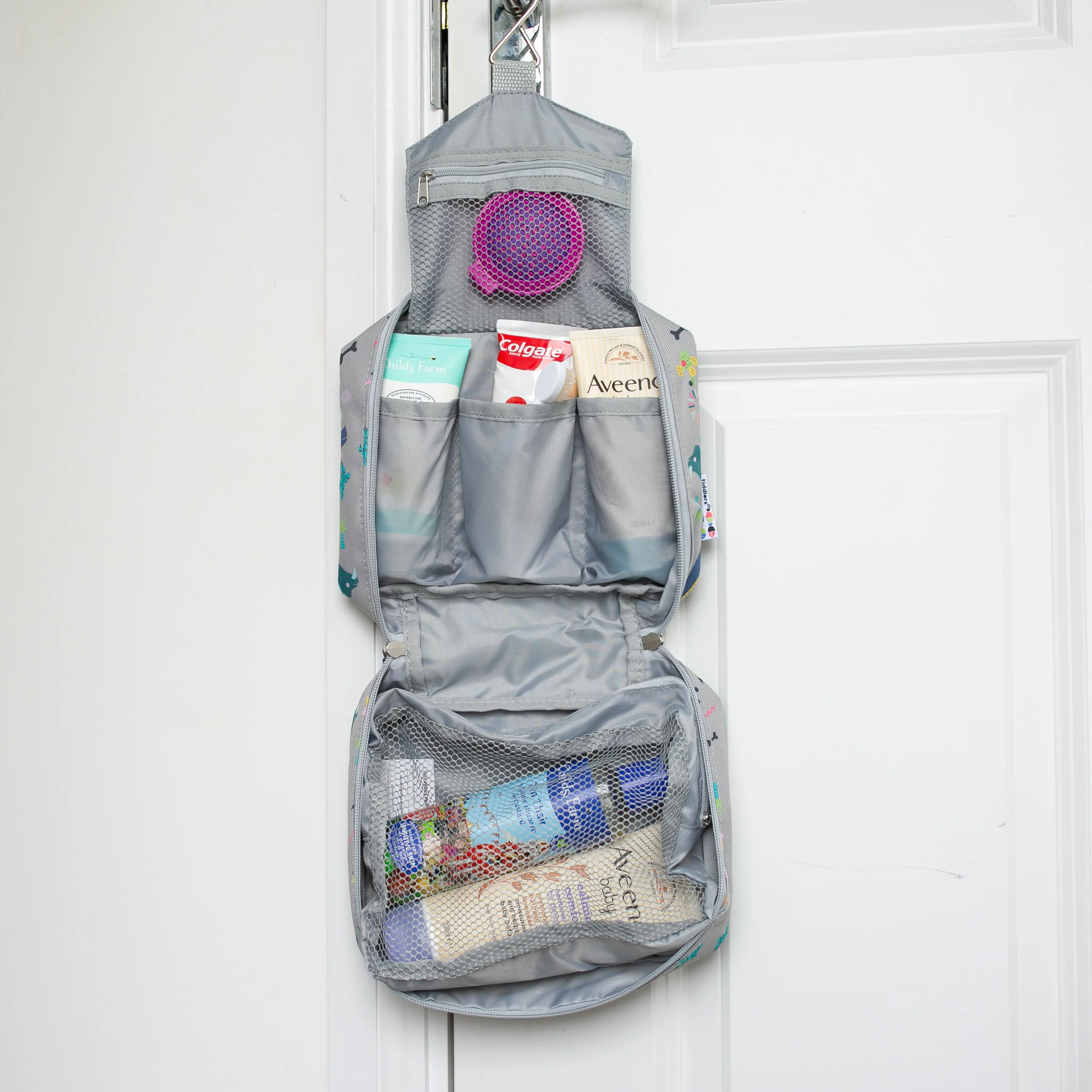 Kids Baby Travel Wash Bag | Hanging Toiletry Bag & Organiser - Image 30