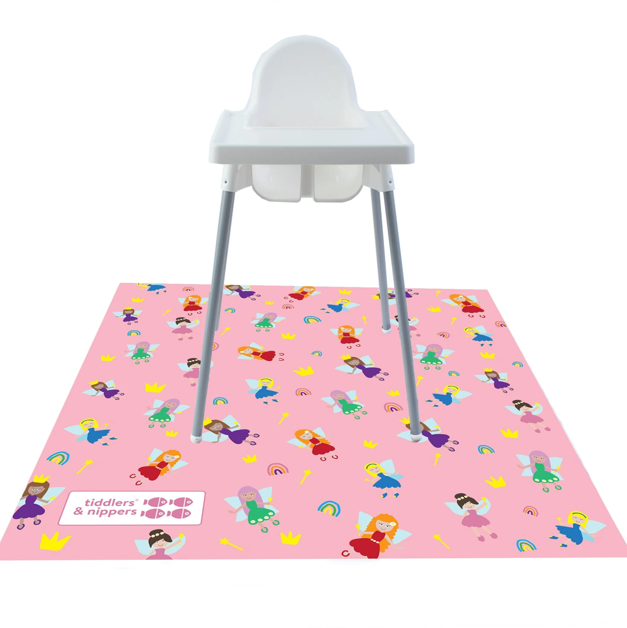 Reusable & Washable Splash Mat For Under High Chair | Large 130cm x 130cm Mats | Anti-Slip & Waterproof - Image 16