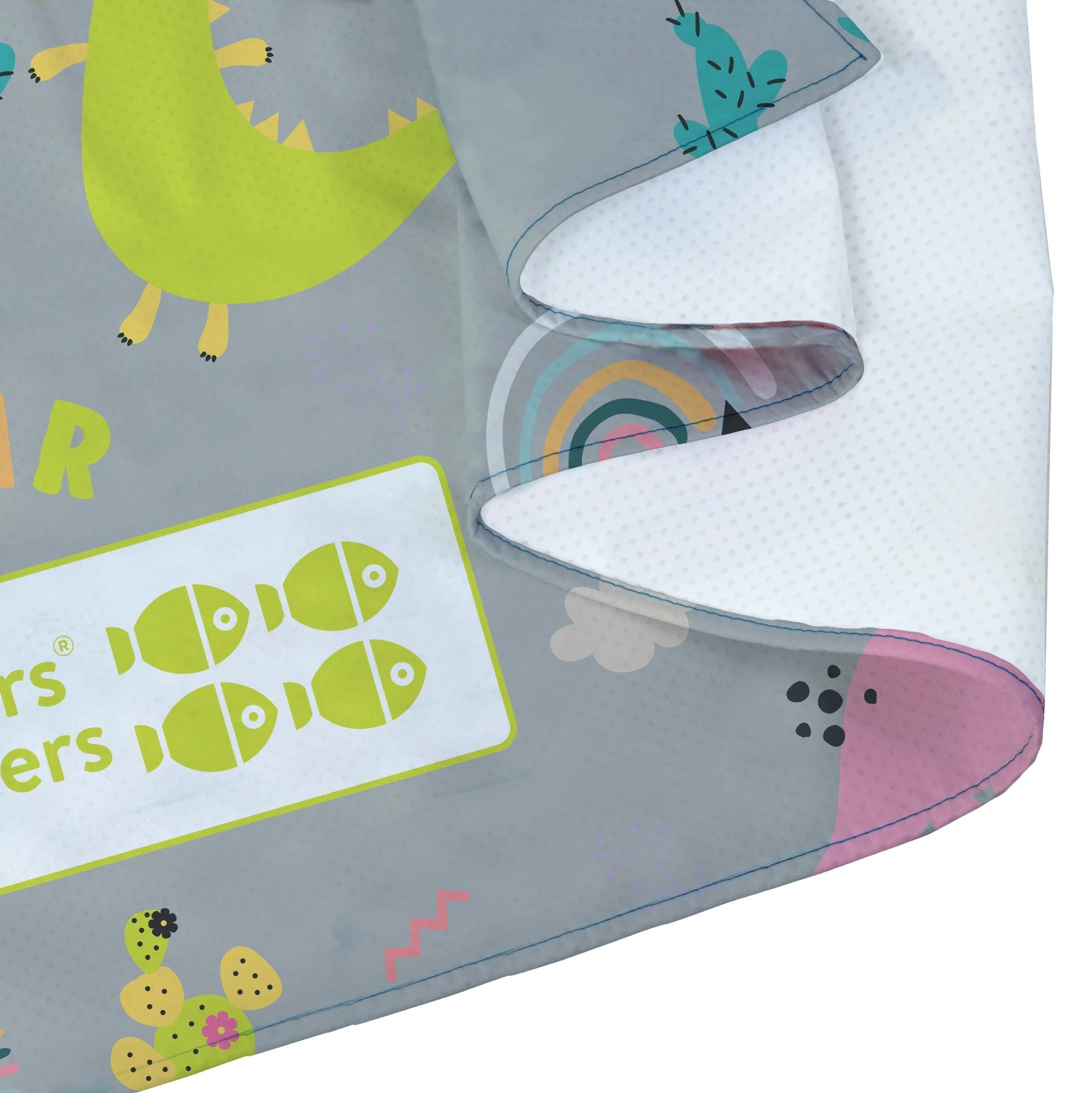 Reusable & Washable Splash Mat For Under High Chair | Large 130cm x 130cm Mats | Anti-Slip & Waterproof - Image 29