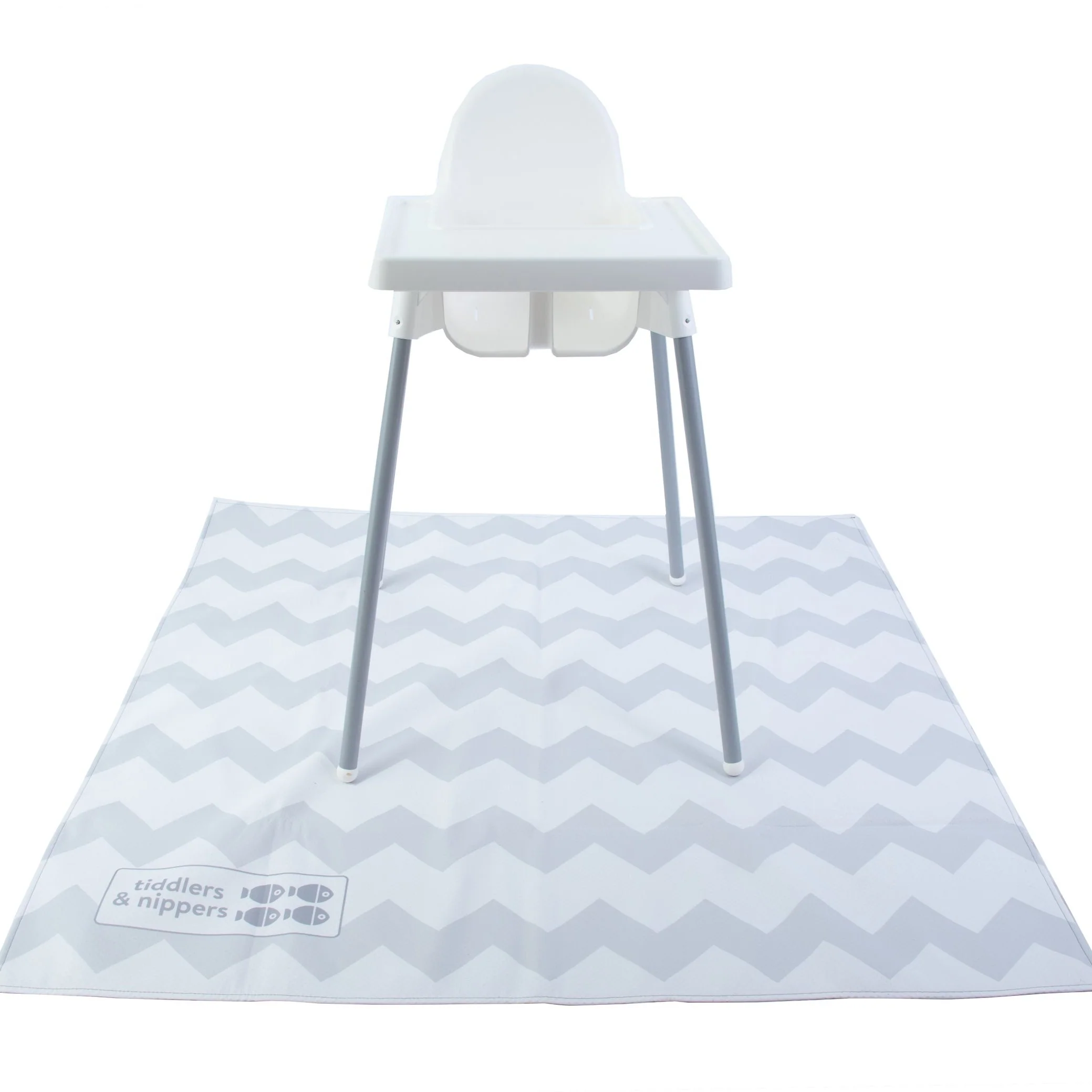 Reusable & Washable Splash Mat For Under High Chair | Large 130cm x 130cm Mats | Anti-Slip & Waterproof - Image 3