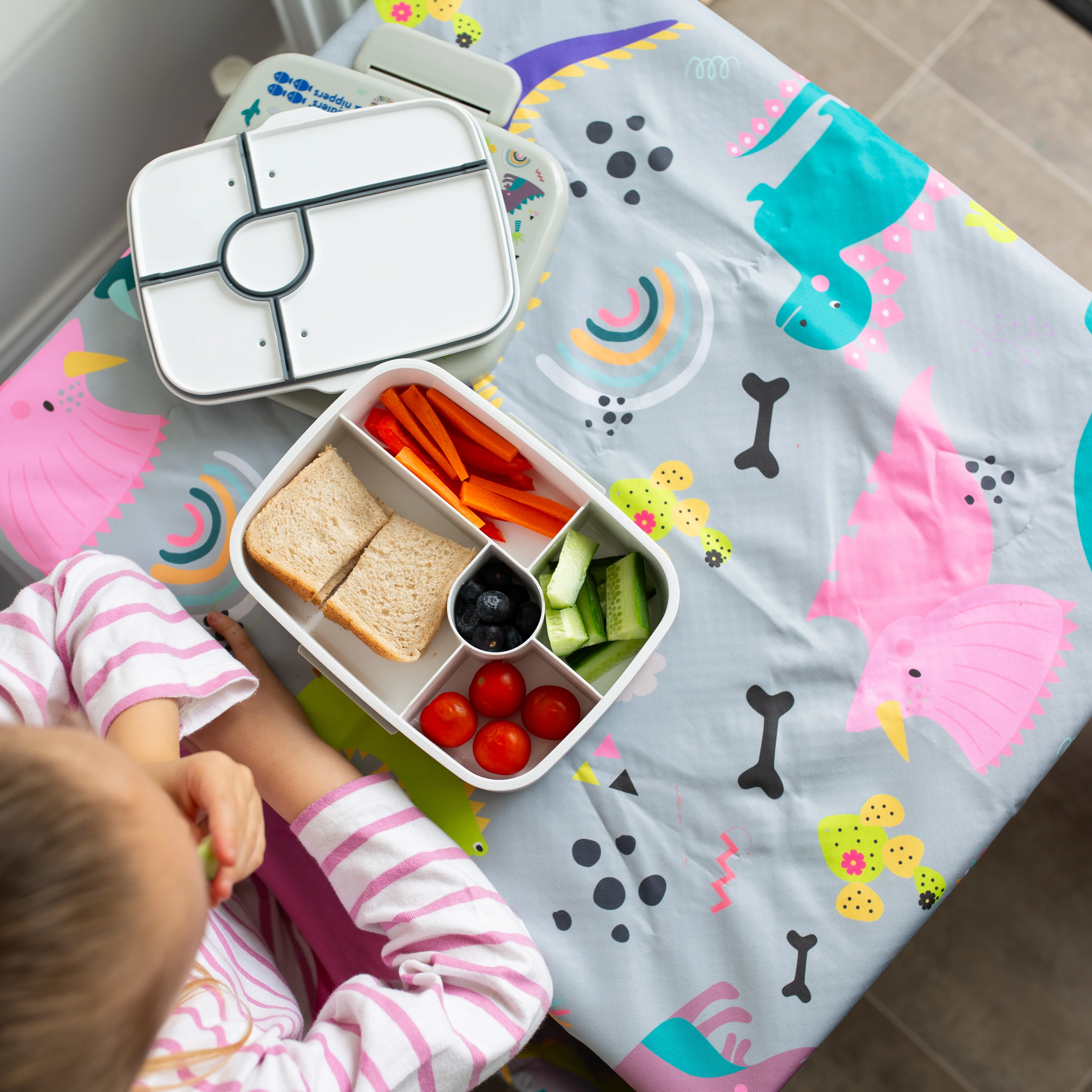 Reusable & Washable Splash Mat For Under High Chair | Large 130cm x 130cm Mats | Anti-Slip & Waterproof - Image 33