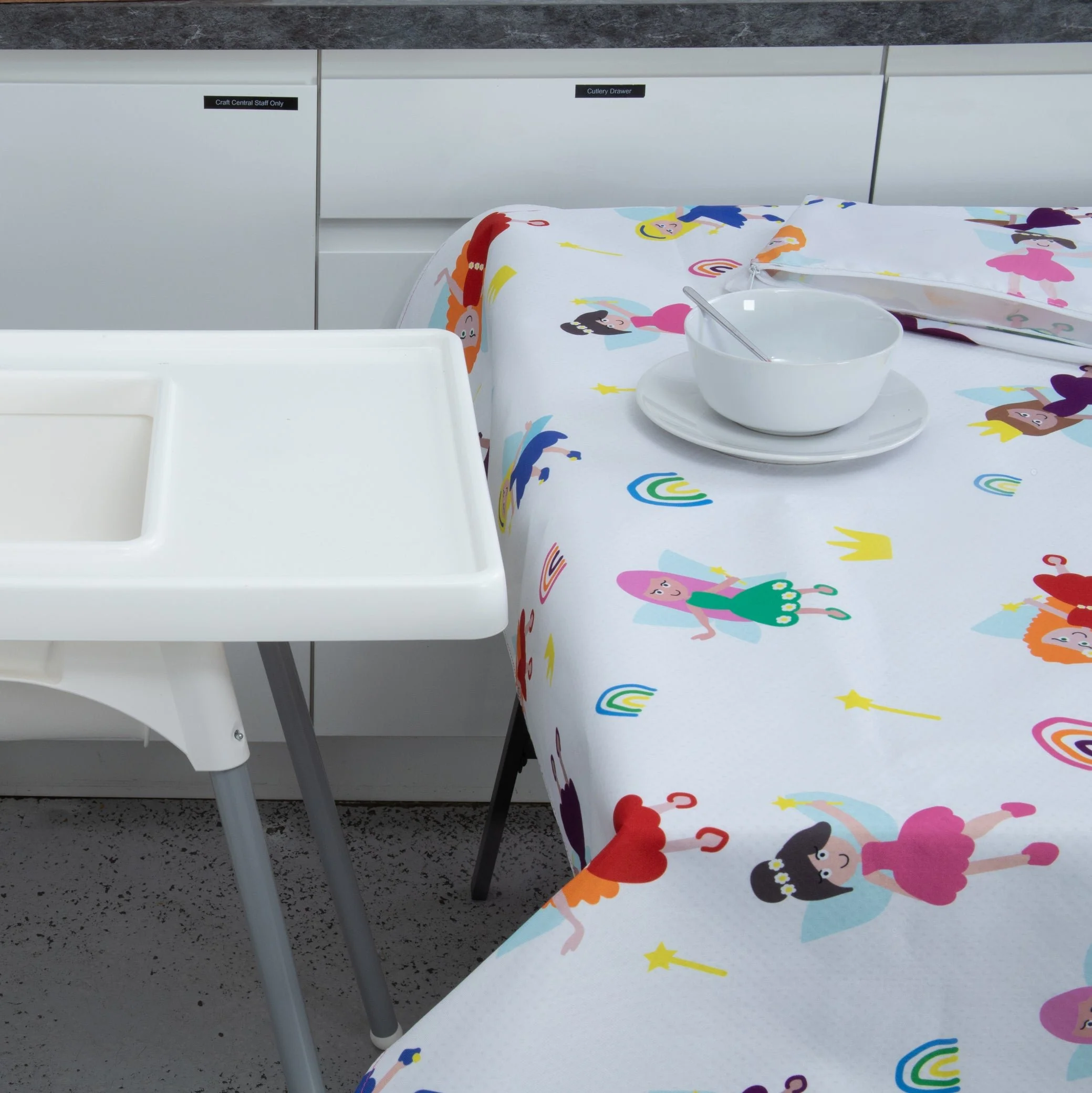 Reusable & Washable Splash Mat For Under High Chair | Large 130cm x 130cm Mats | Anti-Slip & Waterproof - Image 44