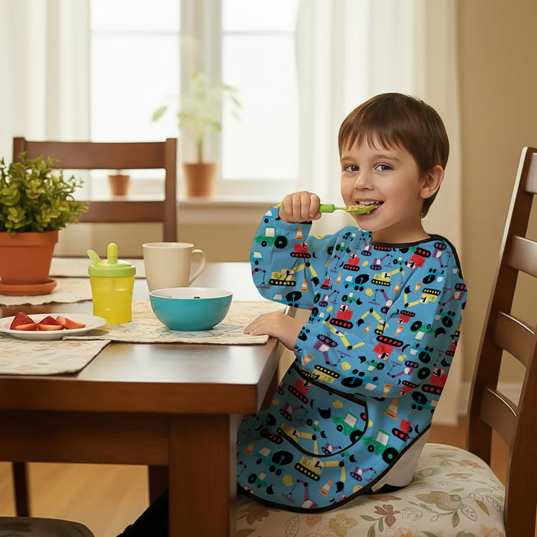 Tiddler Waterproof Wipe Clean Coverall Apron - Image 26