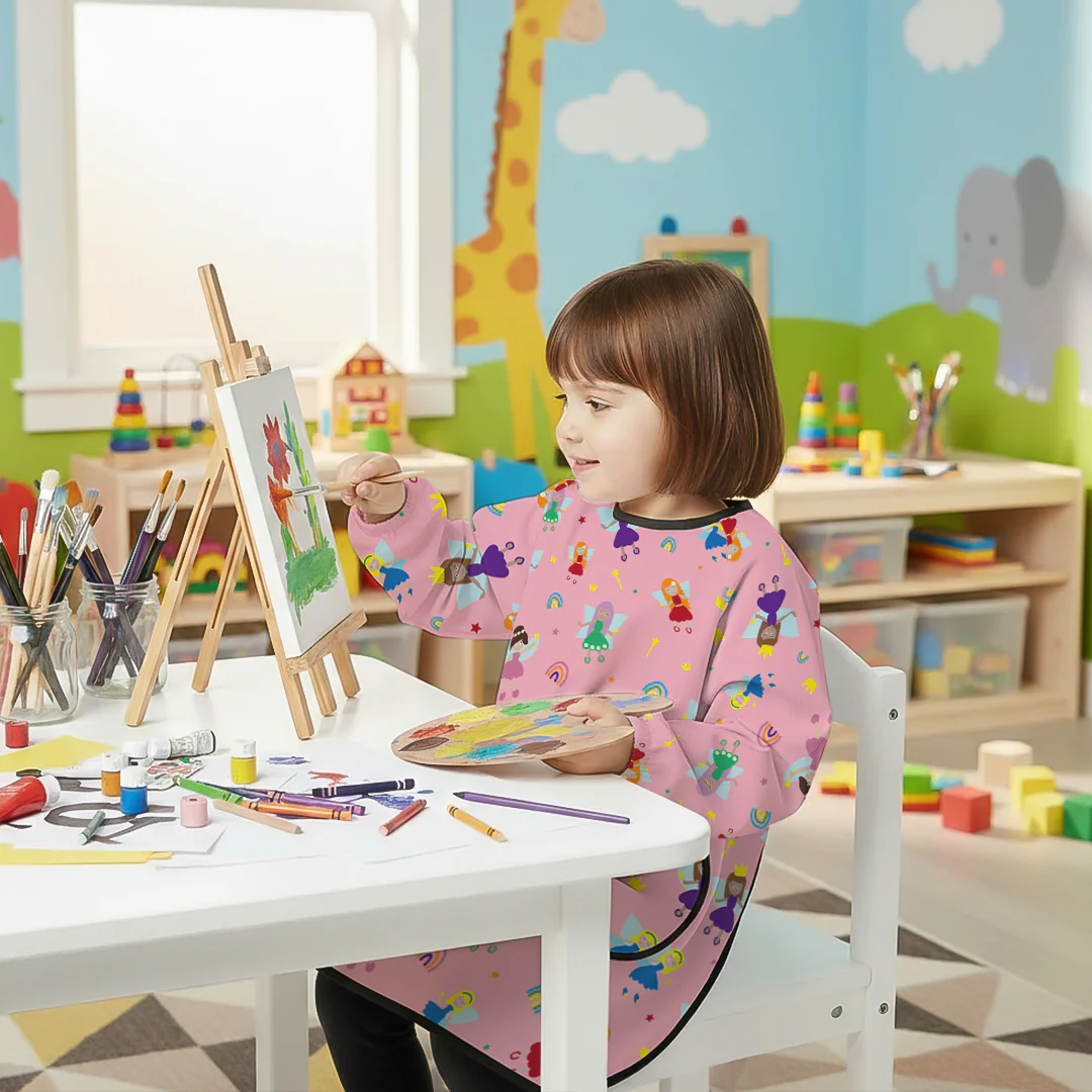 Tiddler Waterproof Wipe Clean Coverall Apron - Image 37