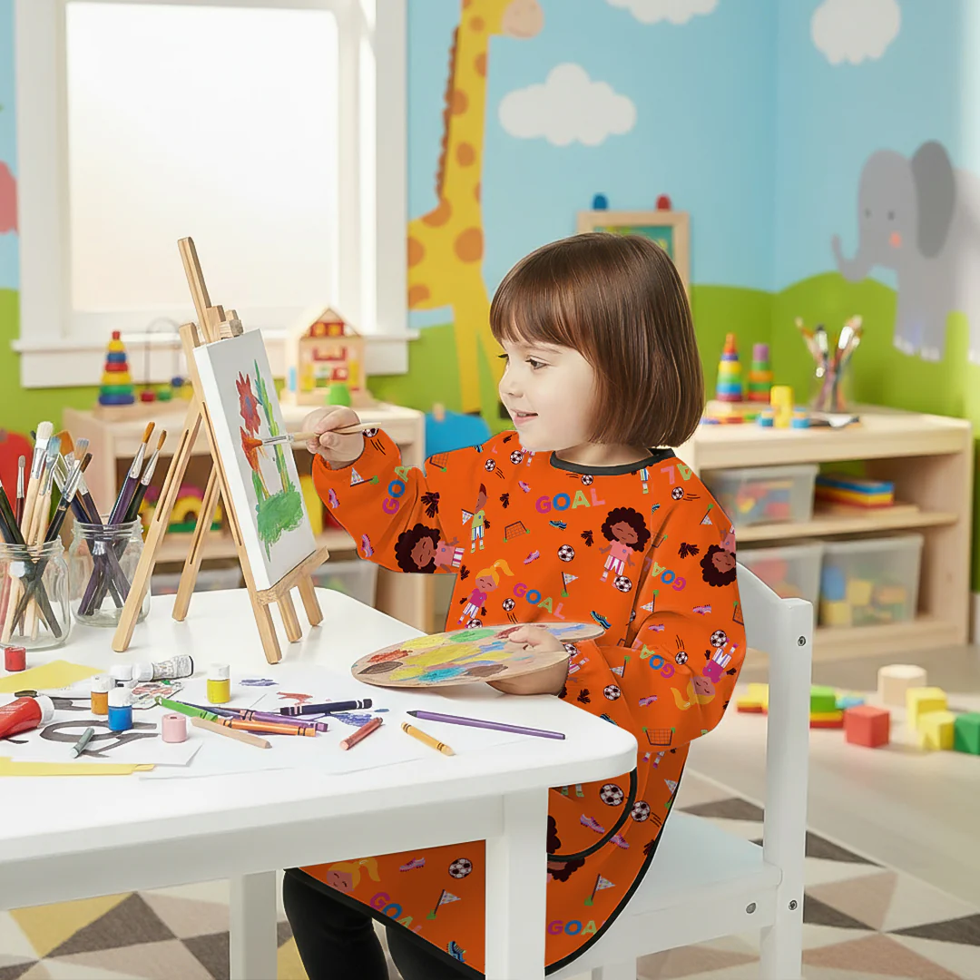 Tiddler Waterproof Wipe Clean Coverall Apron - Image 41