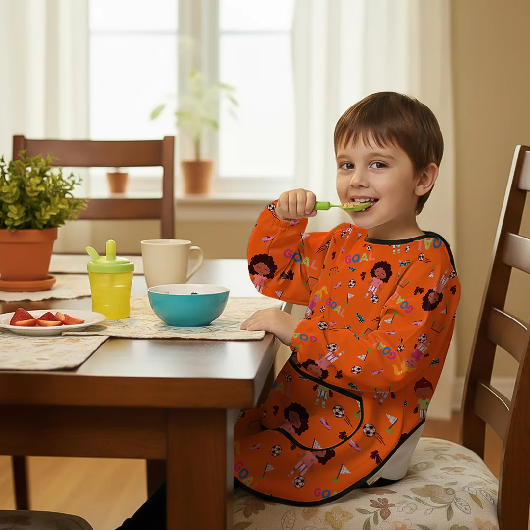 Tiddler Waterproof Wipe Clean Coverall Apron - Image 42