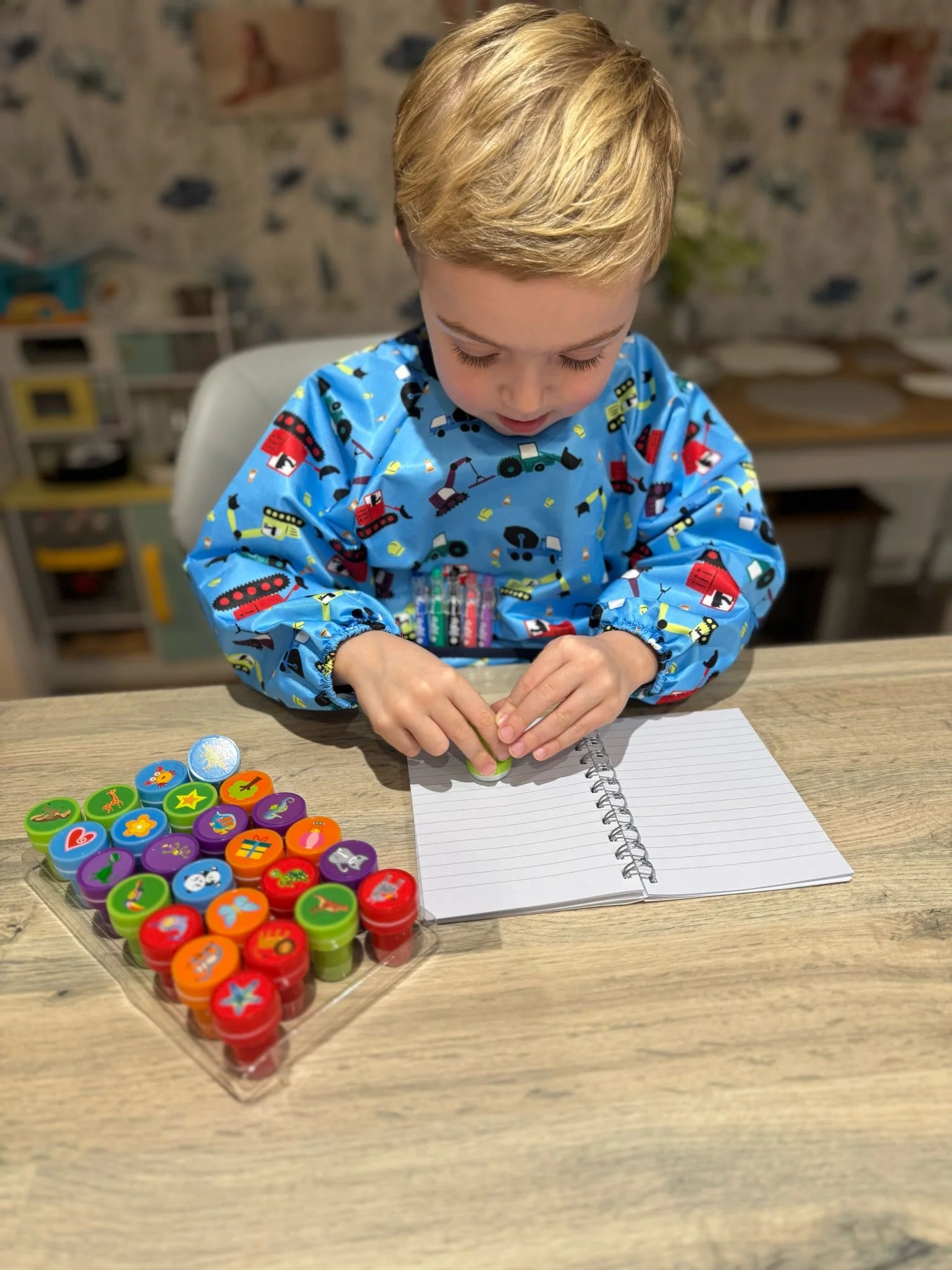 Tiddler Waterproof Wipe Clean Coverall Apron - Image 8